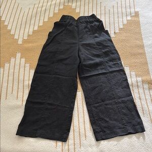 Elizabeth Suzann Wide Leg Pants - Black